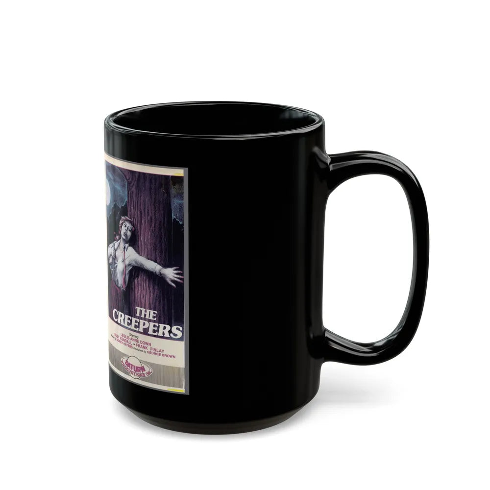 THE CREEPERS (VHS COVER) - Black Coffee Mug-Go Mug Yourself