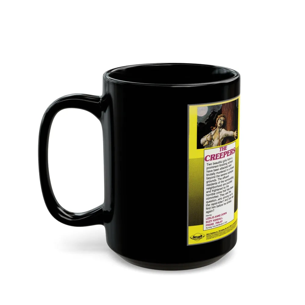 THE CREEPERS (VHS COVER) - Black Coffee Mug-Go Mug Yourself