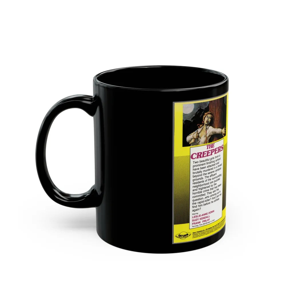 THE CREEPERS (VHS COVER) - Black Coffee Mug-Go Mug Yourself