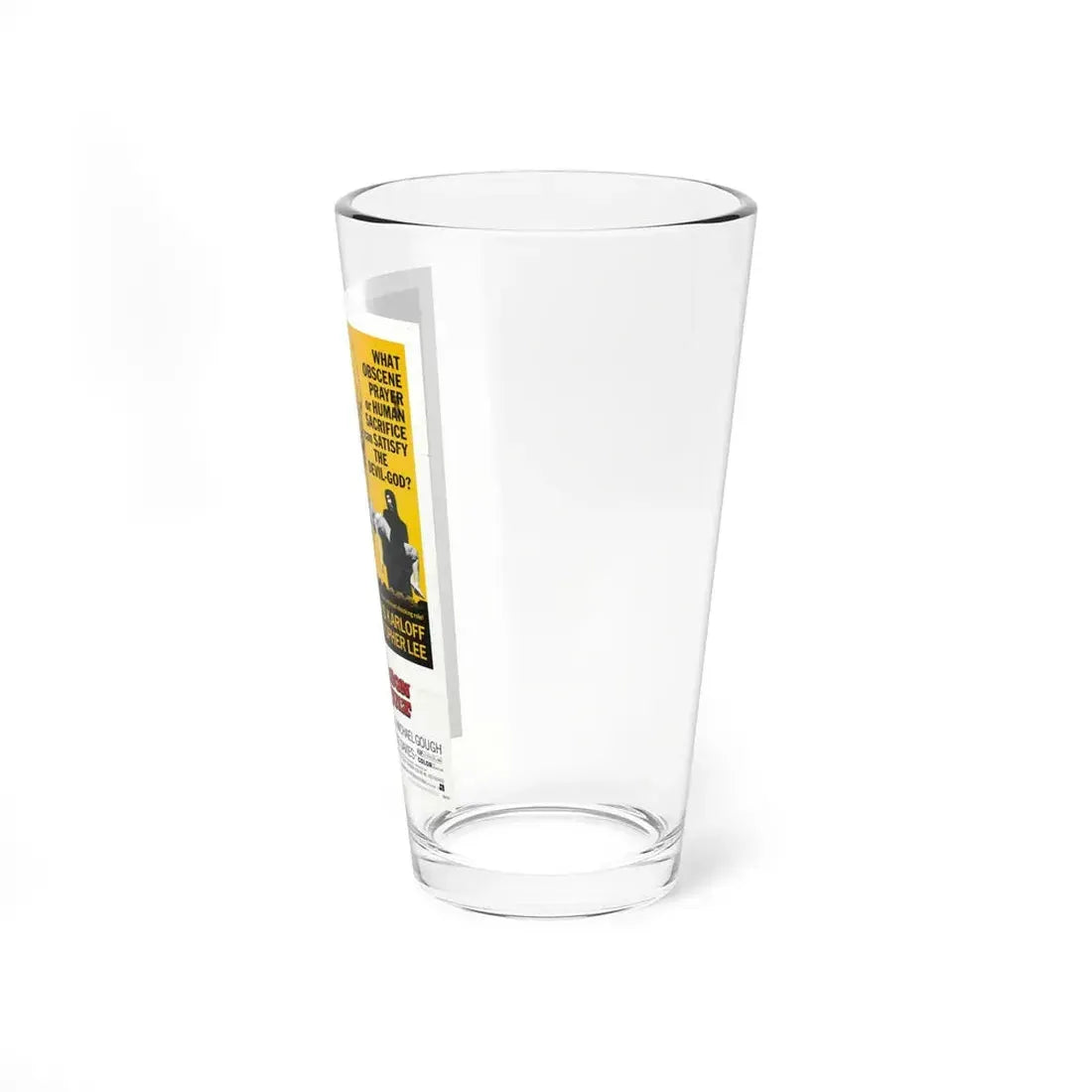 THE CRIMSON CULT 1968 Movie Poster - Pint Glass 16oz - Go Mug Yourself