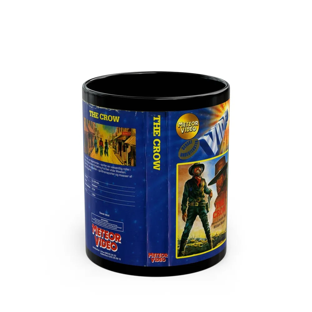 THE CROW (VHS COVER) - Black Coffee Mug-11oz-Go Mug Yourself