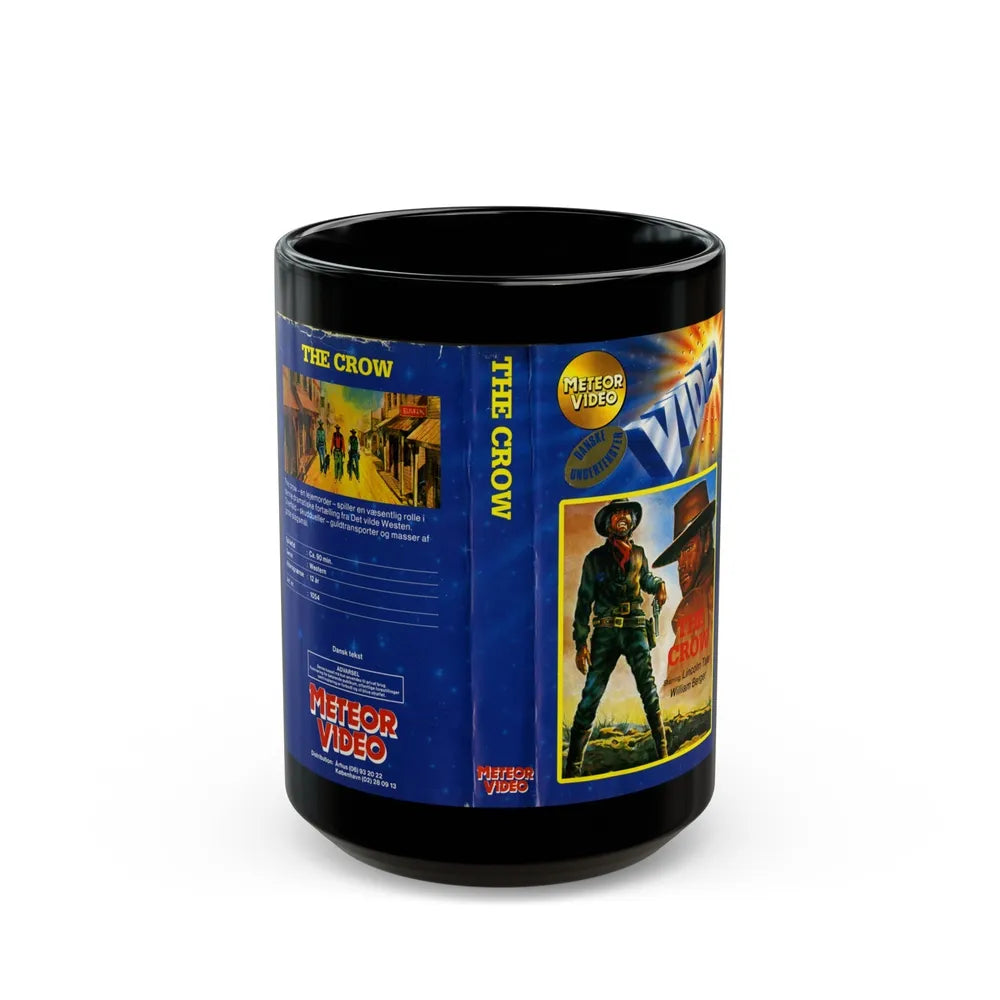 THE CROW (VHS COVER) - Black Coffee Mug-15oz-Go Mug Yourself