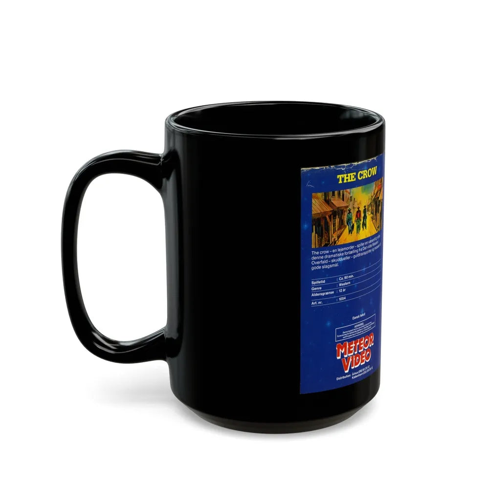 THE CROW (VHS COVER) - Black Coffee Mug-Go Mug Yourself