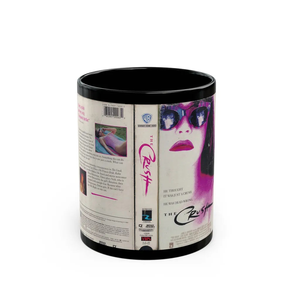 THE CRUSH (VHS COVER) - Black Coffee Mug-11oz-Go Mug Yourself