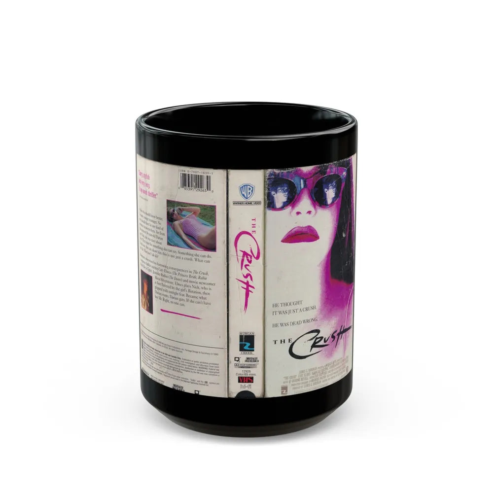 THE CRUSH (VHS COVER) - Black Coffee Mug-15oz-Go Mug Yourself