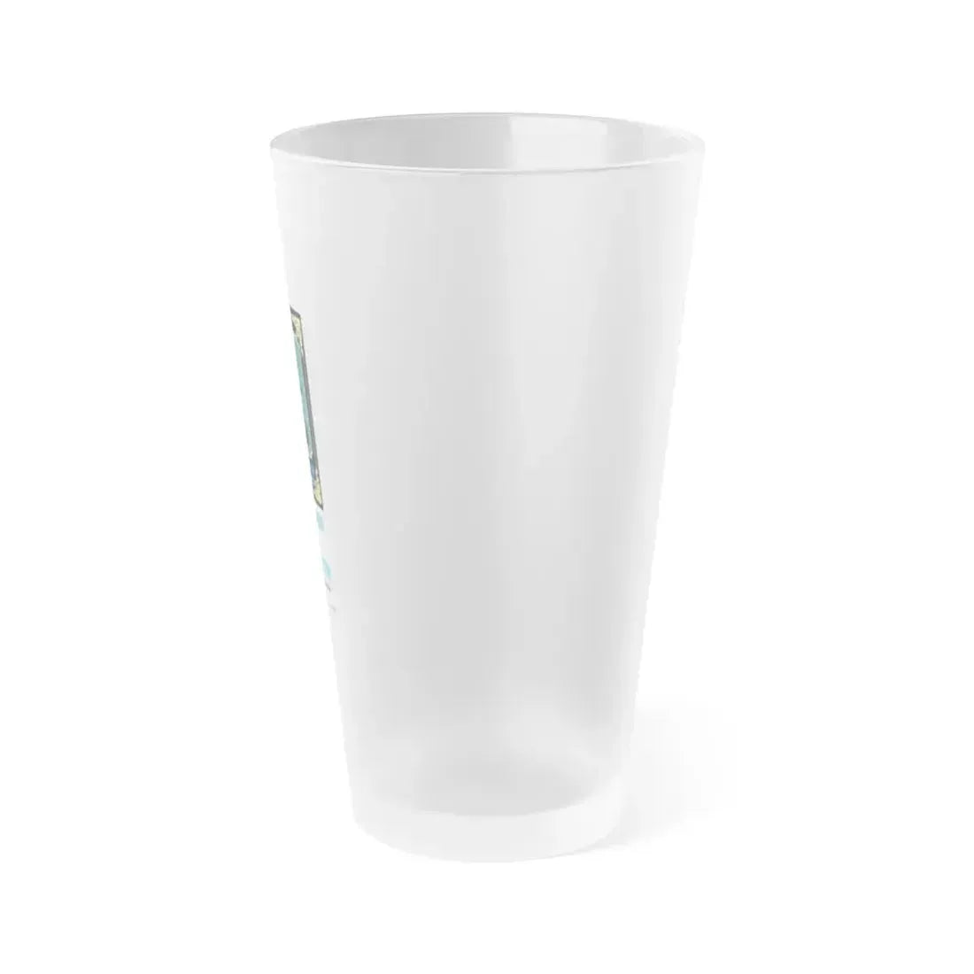 THE CURSE OF FRANKENSTEIN (ITALIAN) 1957 Movie Poster - Frosted Pint Glass 16oz - Go Mug Yourself