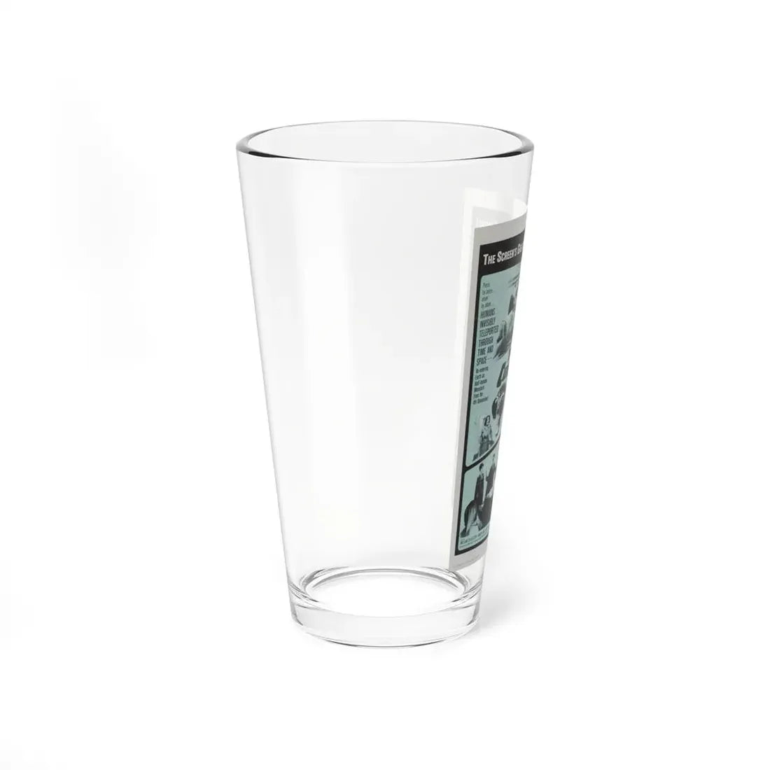 THE CURSE OF THE FLY + DEVILS OF DARKNESS 1965 Movie Poster - Pint Glass 16oz - Go Mug Yourself