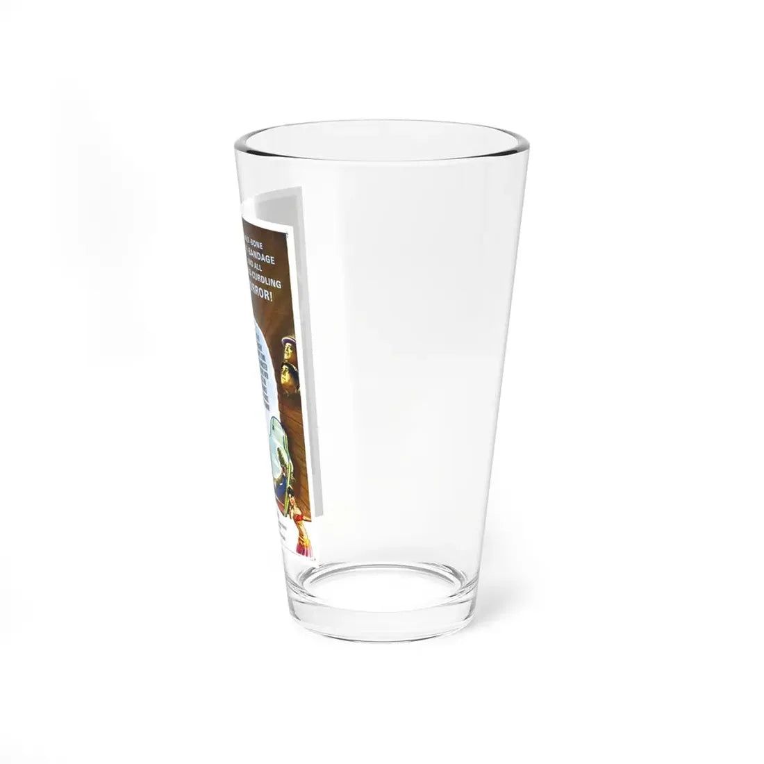 THE CURSE OF THE MUMMY'S TOMB 1964 Movie Poster - Pint Glass 16oz - Go Mug Yourself