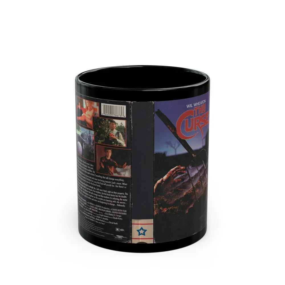 THE CURSE (VHS COVER) - Black Coffee Mug-11oz-Go Mug Yourself