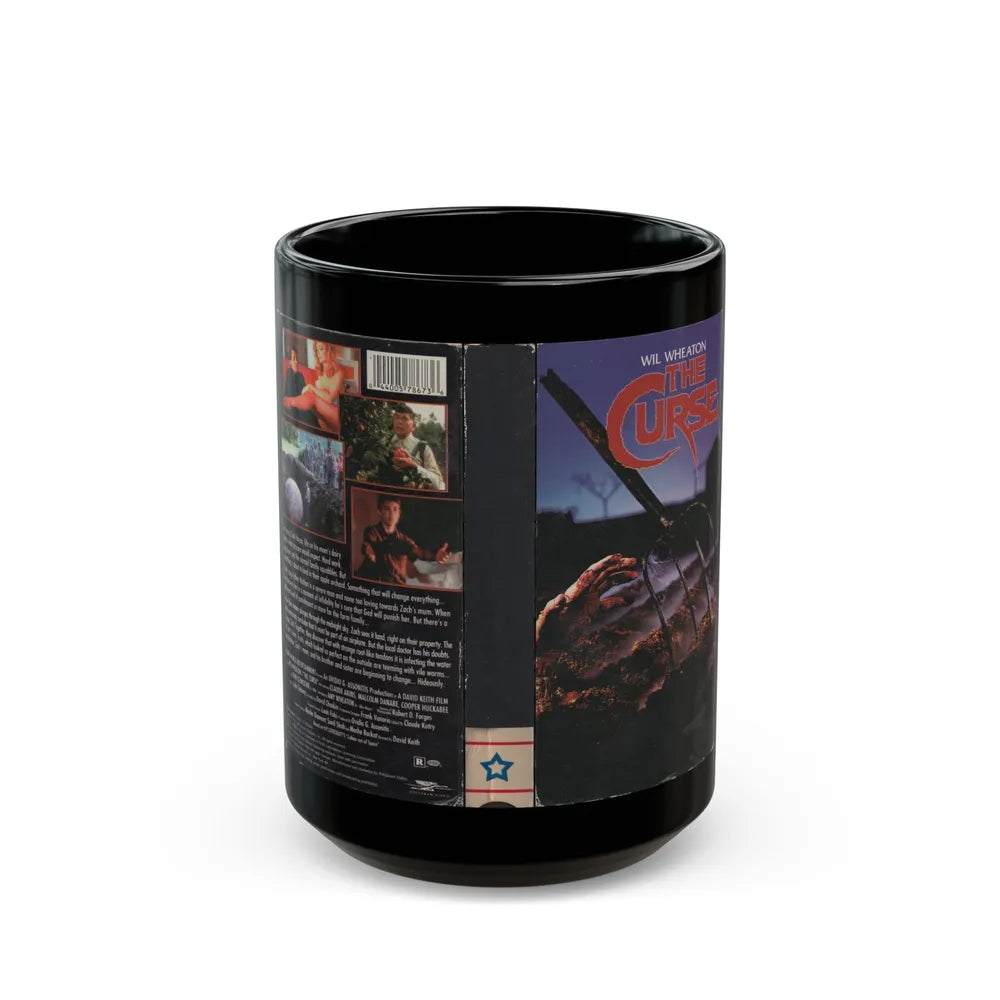 THE CURSE (VHS COVER) - Black Coffee Mug-15oz-Go Mug Yourself