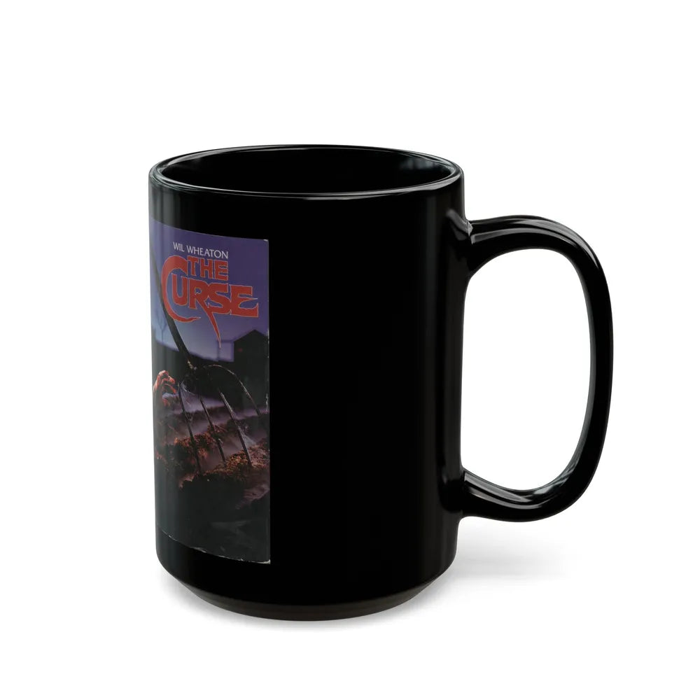 THE CURSE (VHS COVER) - Black Coffee Mug-Go Mug Yourself