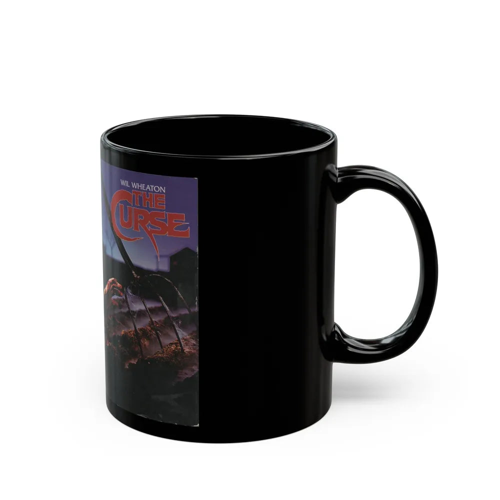 THE CURSE (VHS COVER) - Black Coffee Mug-Go Mug Yourself