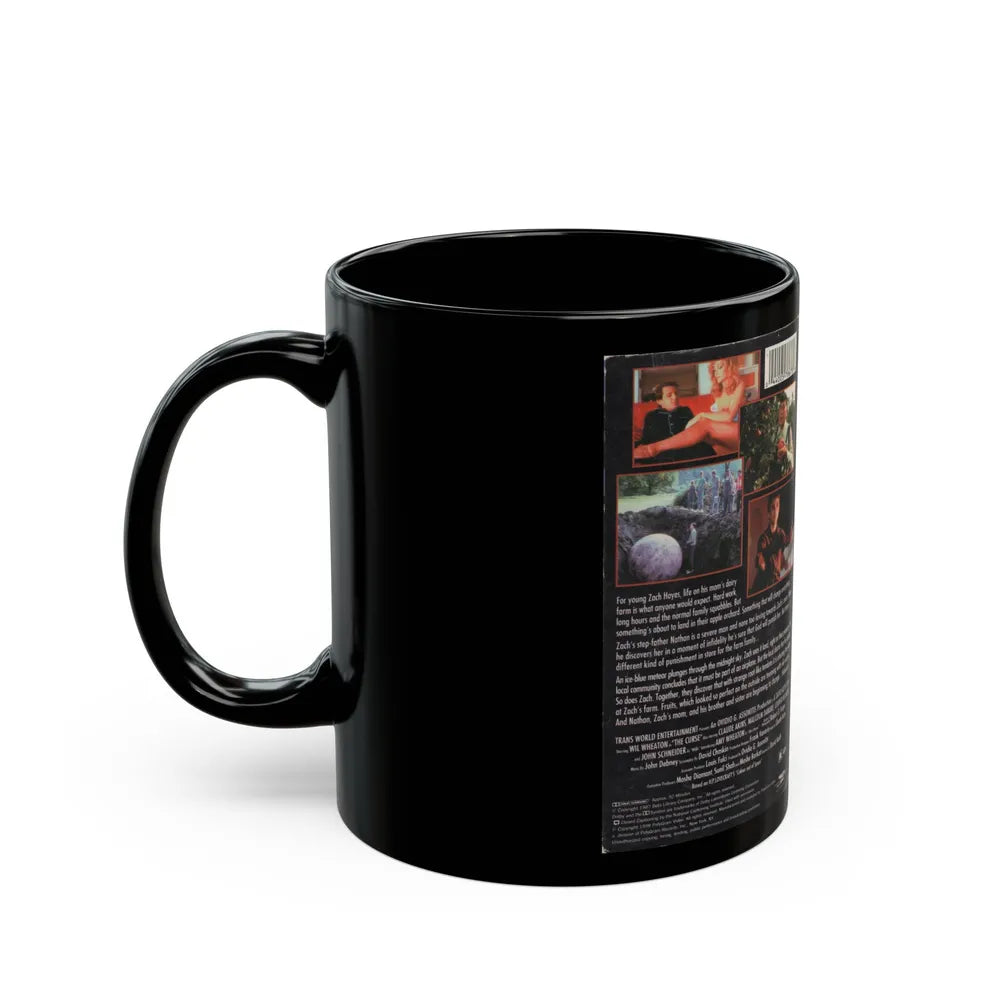 THE CURSE (VHS COVER) - Black Coffee Mug-Go Mug Yourself