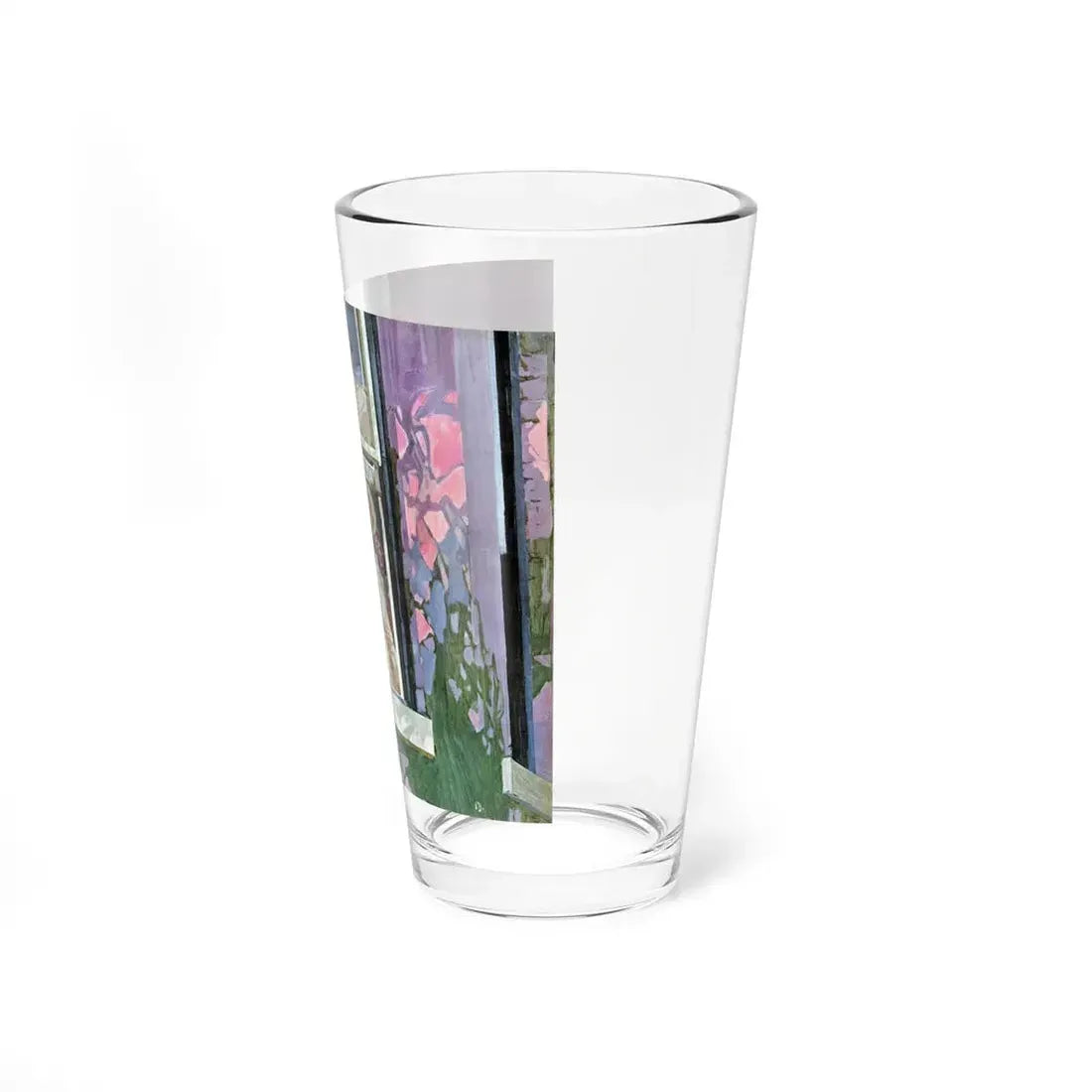 The Dark Silence, Chatelaine, March 1966 (Magazine Illustration) Pint Glass 16oz - Go Mug Yourself