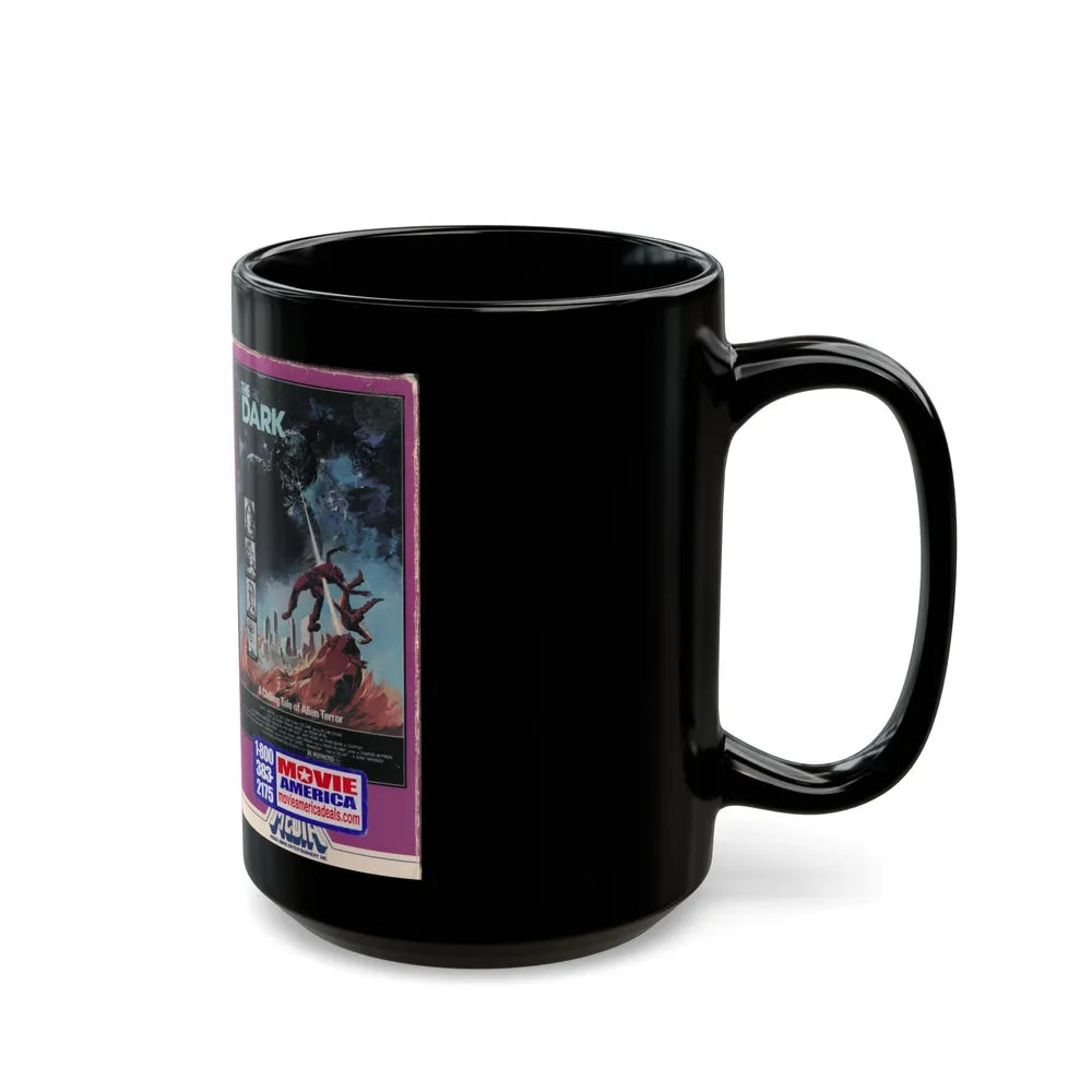 THE DARK (VHS COVER) - Black Coffee Mug-Go Mug Yourself