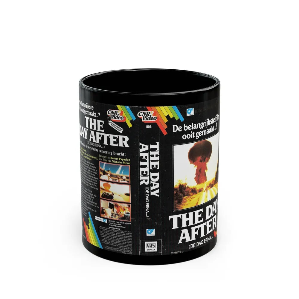 THE DAY AFTER (VHS COVER) - Black Coffee Mug-11oz-Go Mug Yourself