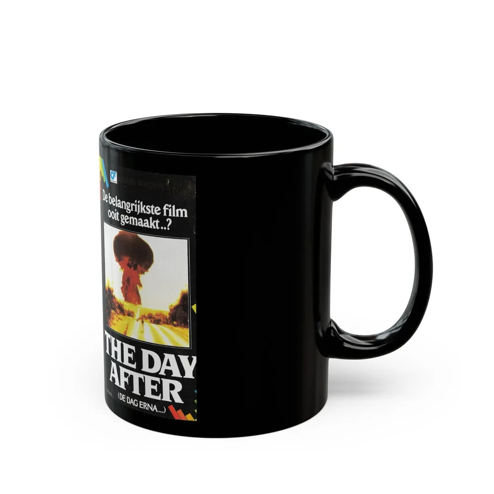 THE DAY AFTER (VHS COVER) - Black Coffee Mug-Go Mug Yourself