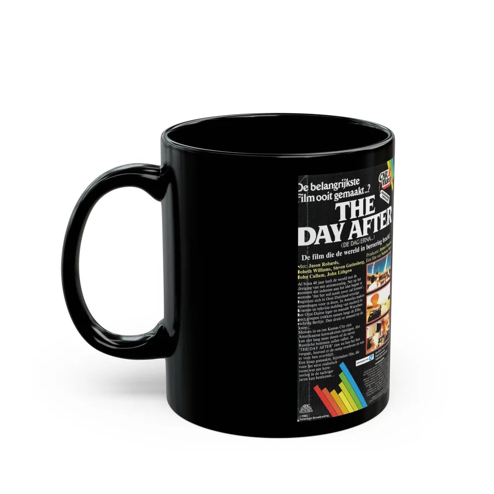 THE DAY AFTER (VHS COVER) - Black Coffee Mug-Go Mug Yourself