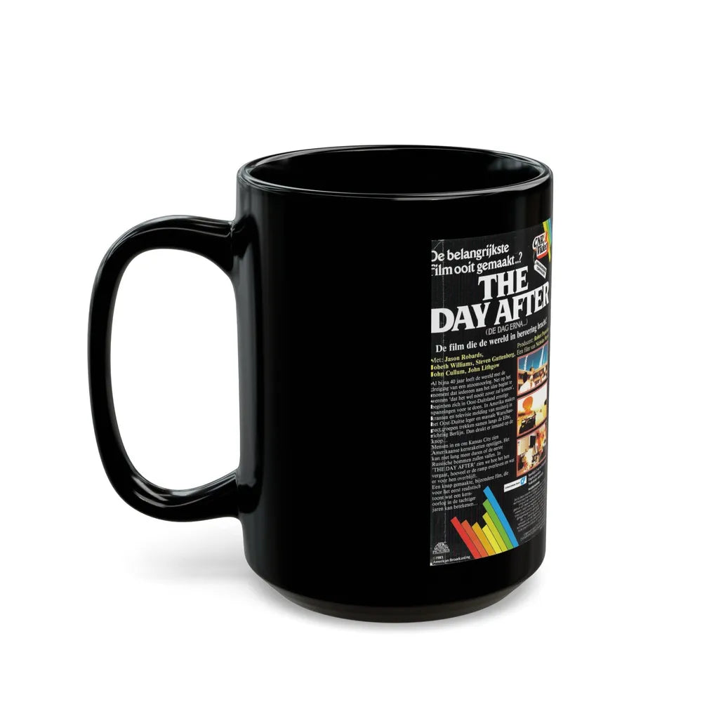 THE DAY AFTER (VHS COVER) - Black Coffee Mug-Go Mug Yourself