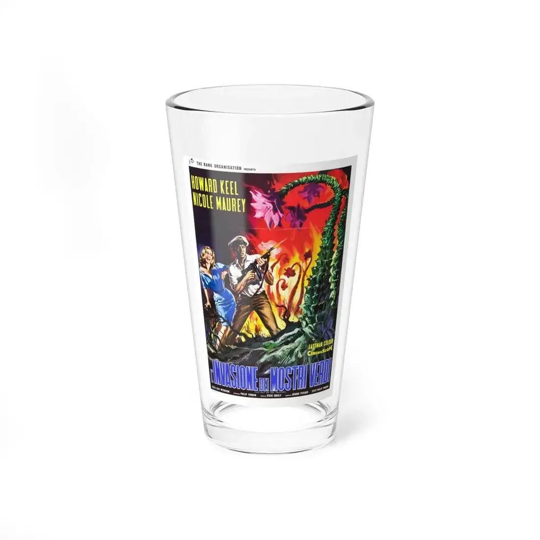 THE DAY OF THE TRIFFIDS (ITALIAN) 1963 Movie Poster - Pint Glass 16oz 16oz - Go Mug Yourself