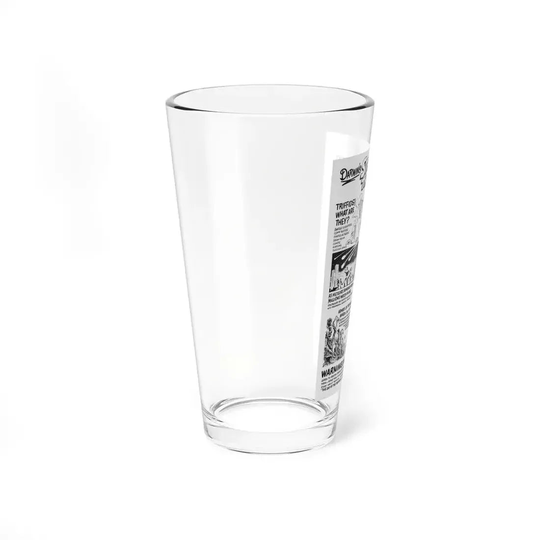 THE DAY OF THE TRIFFIDS (TEASER) 1963 Movie Poster - Pint Glass 16oz - Go Mug Yourself
