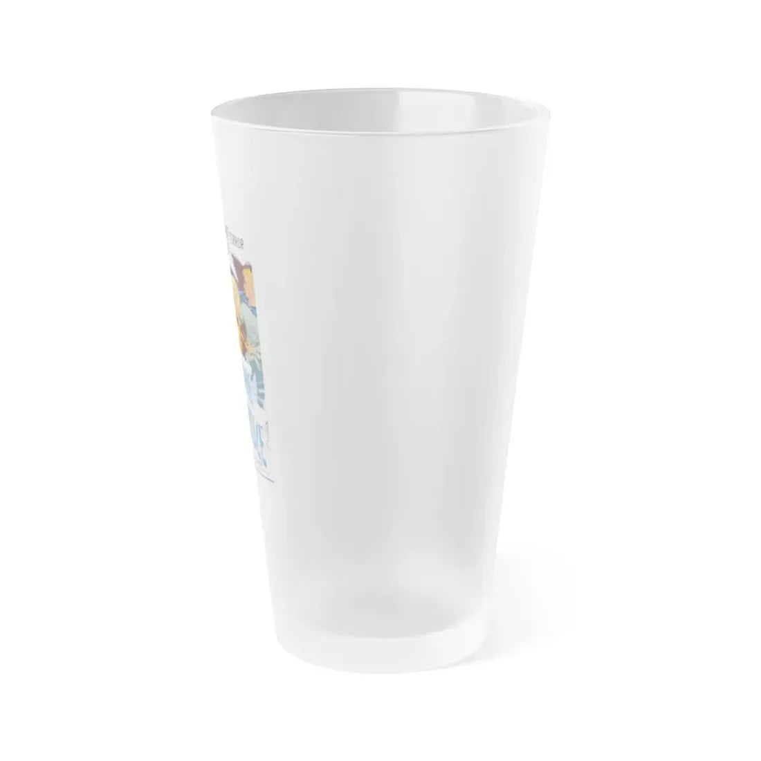 THE DAY THE EARTH FROZE 1959 Movie Poster - Frosted Pint Glass 16oz - Go Mug Yourself