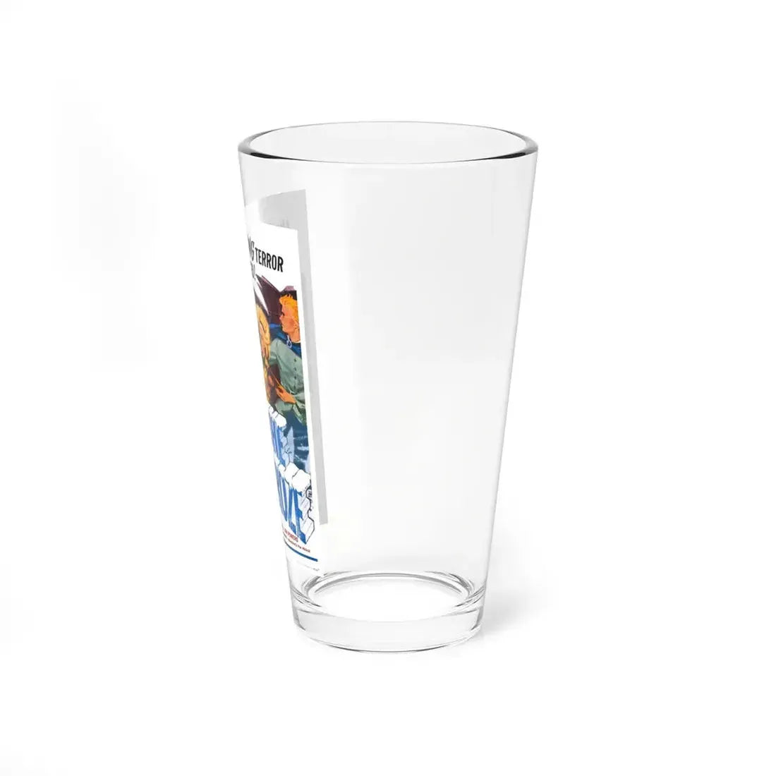 THE DAY THE EARTH FROZE 1959 Movie Poster - Pint Glass 16oz - Go Mug Yourself