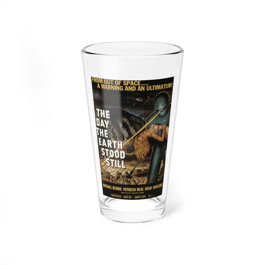 THE DAY THE EARTH STOOD STILL 1951 Movie Poster - Pint Glass 16oz 16oz - Go Mug Yourself