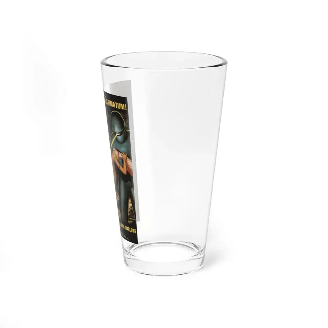 THE DAY THE EARTH STOOD STILL 1951 Movie Poster - Pint Glass 16oz - Go Mug Yourself