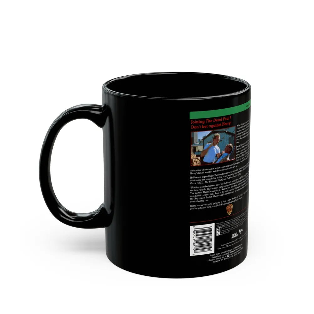 THE DEAD POOL (VHS COVER) - Black Coffee Mug-Go Mug Yourself