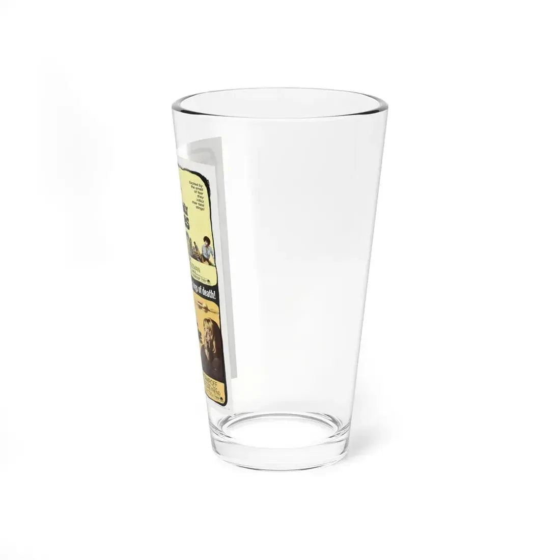 THE DEADLY BEES + THE VULTURE 1967 Movie Poster - Pint Glass 16oz - Go Mug Yourself