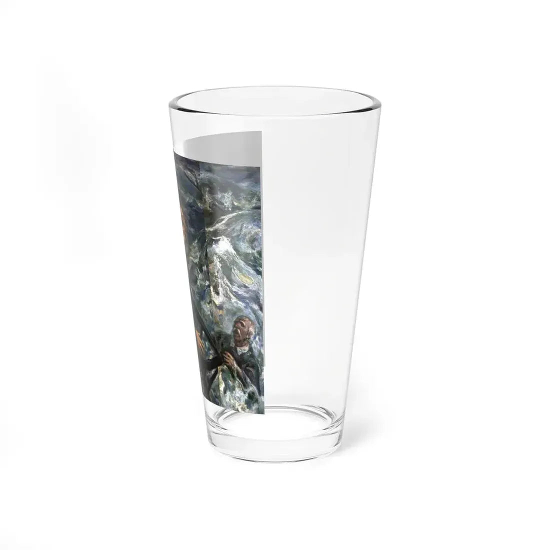 The Deadly Torrent, Saturday Evening Post, July 25, 1959 (Magazine Illustration) Pint Glass 16oz - Go Mug Yourself