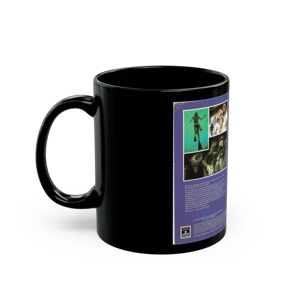THE DEEP (VHS COVER) - Black Coffee Mug-Go Mug Yourself