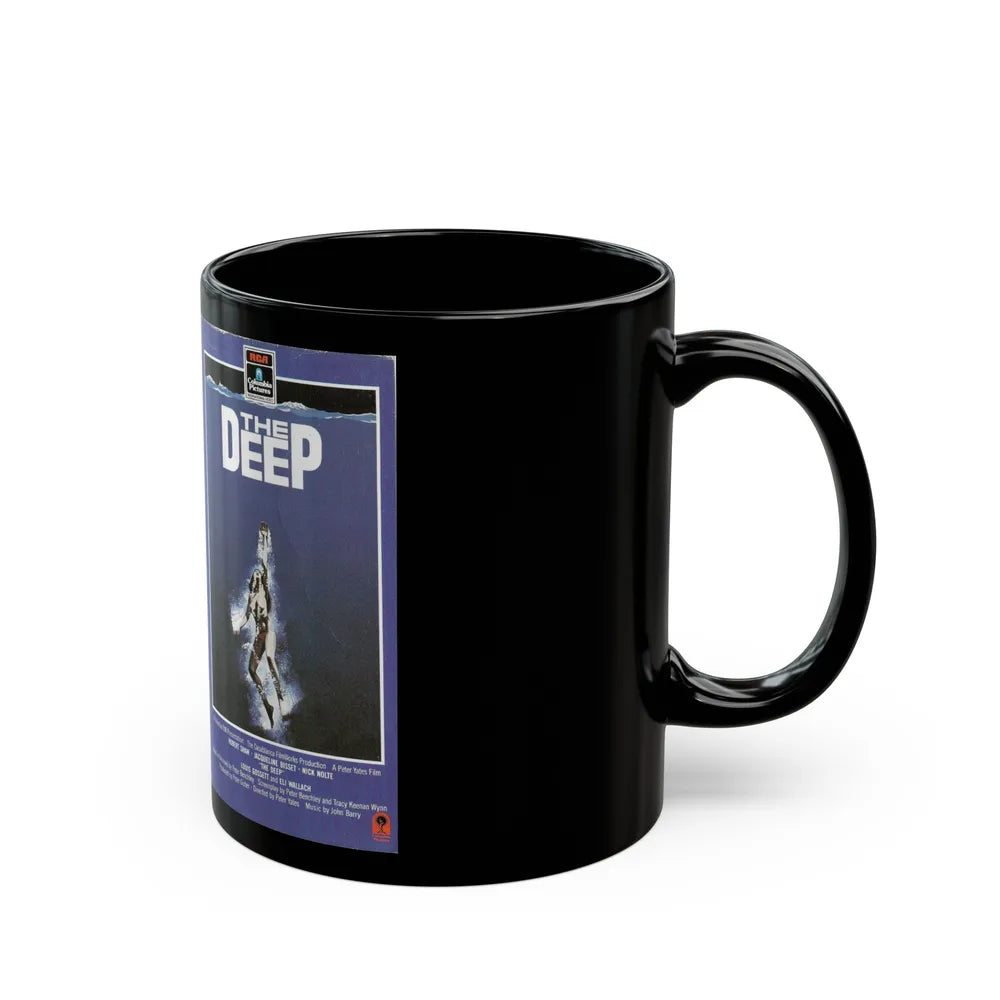 THE DEEP (VHS COVER) - Black Coffee Mug-Go Mug Yourself
