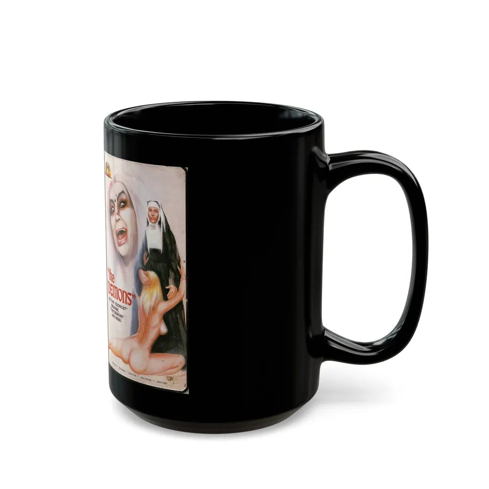 THE DEMONS (VHS COVER) - Black Coffee Mug-Go Mug Yourself
