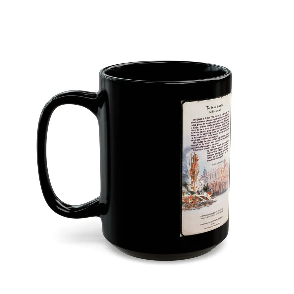 THE DEMONS (VHS COVER) - Black Coffee Mug-Go Mug Yourself