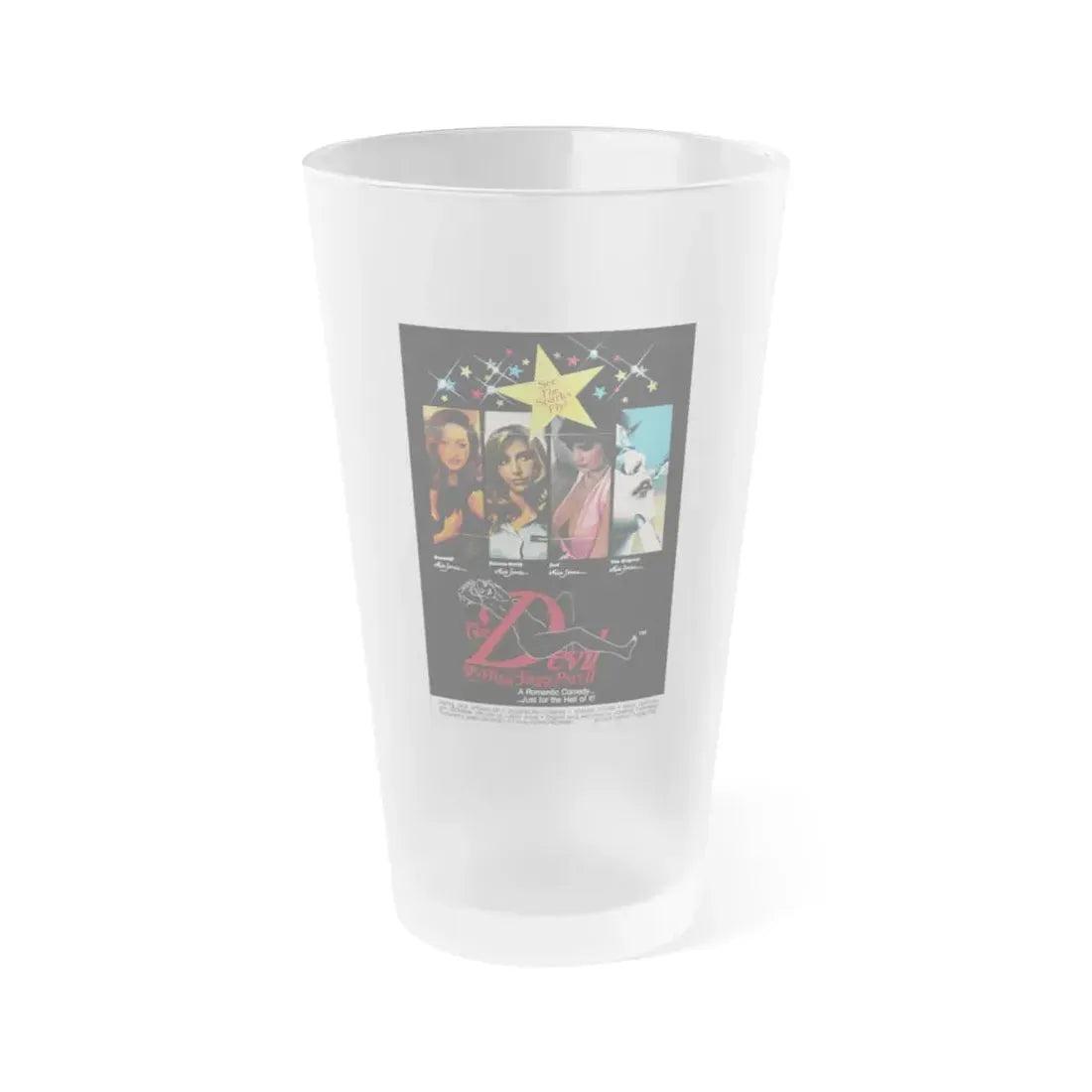 THE DEVIL IN MISS JONES II 1982 Movie Poster - Frosted Pint Glass 16oz 16oz Frosted - Go Mug Yourself