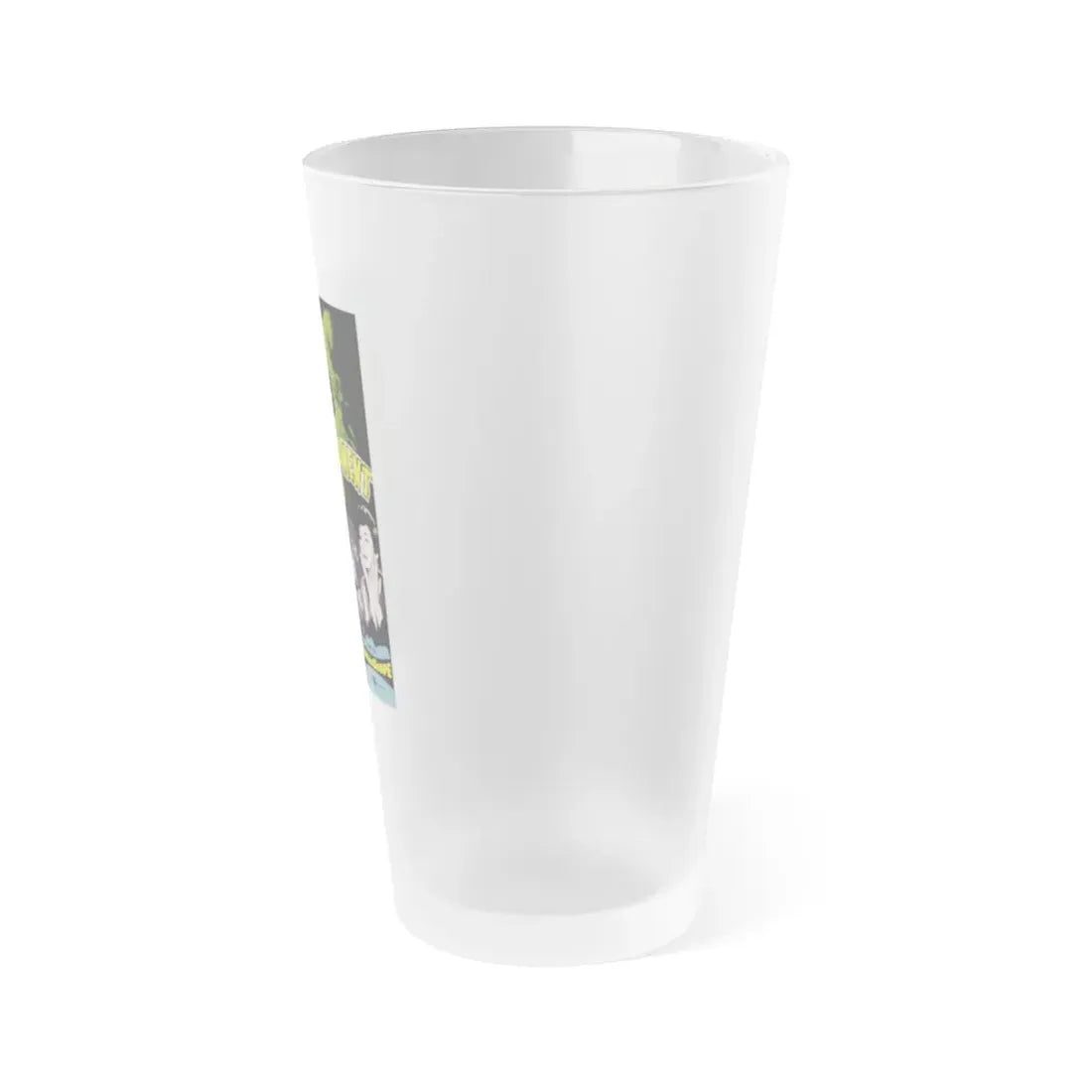 THE DEVIL'S COMMANDMENT 1957 Movie Poster - Frosted Pint Glass 16oz - Go Mug Yourself