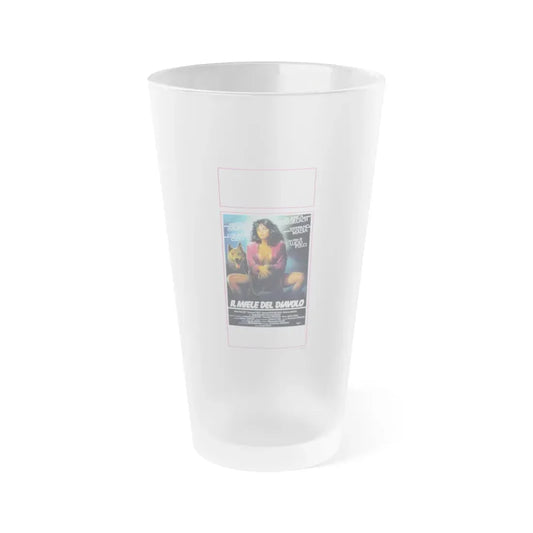 THE DEVIL'S HONEY (ITALIAN) 1986 Movie Poster - Frosted Pint Glass 16oz 16oz Frosted - Go Mug Yourself