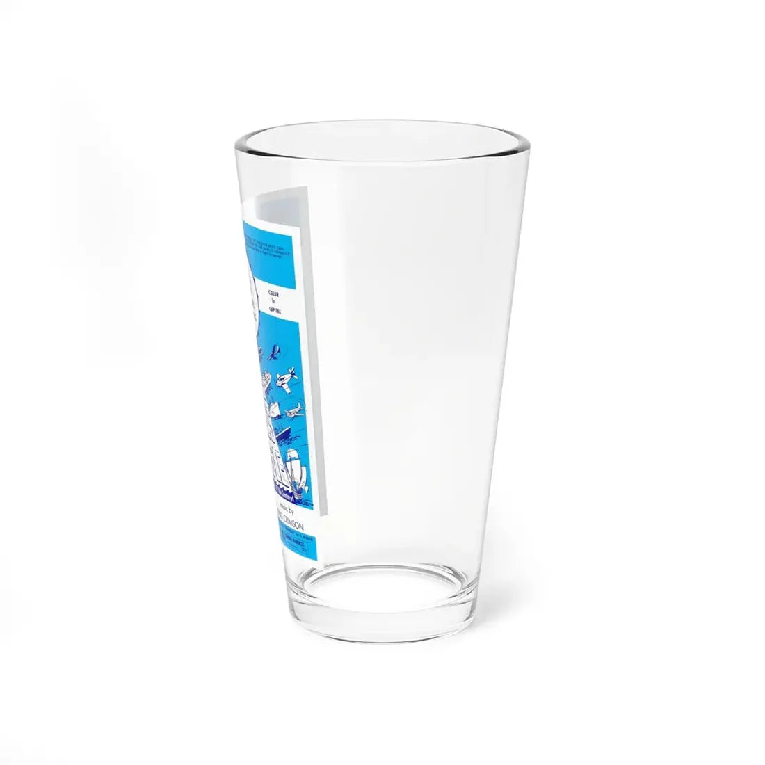 THE DEVIL'S TRIANGLE 1971 Movie Poster - Pint Glass 16oz - Go Mug Yourself