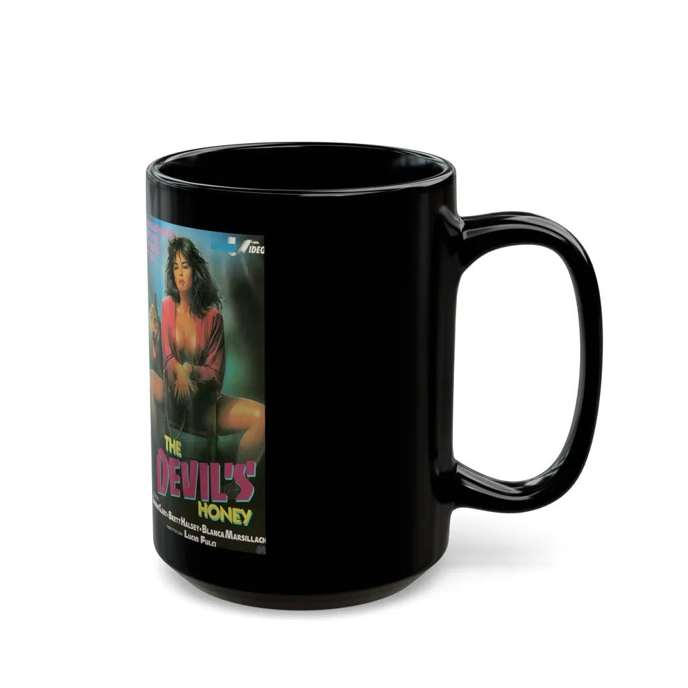 THE DEVILS HONEY (VHS COVER) - Black Coffee Mug-Go Mug Yourself