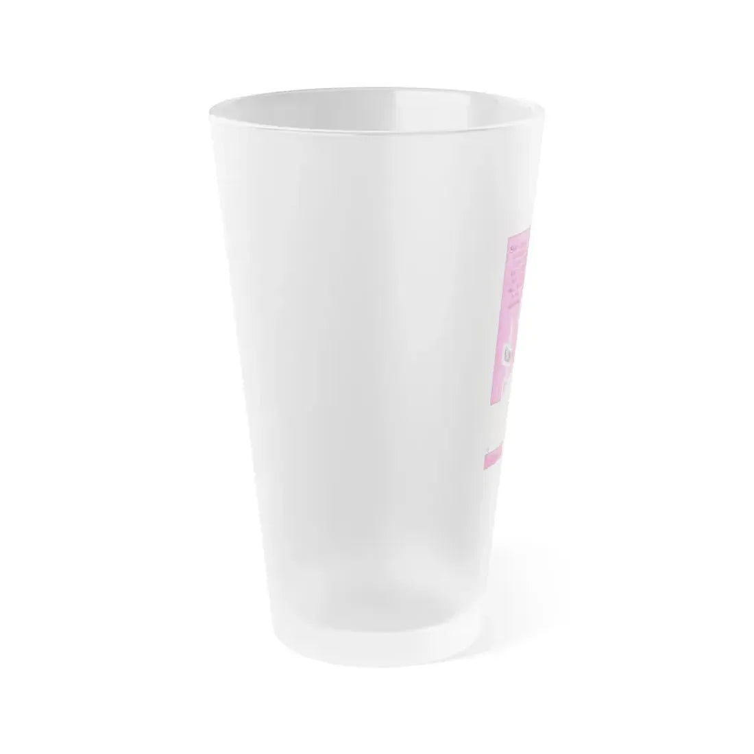 THE DIRTY MIND OF YOUNG SALLY 1973 Movie Poster - Frosted Pint Glass 16oz - Go Mug Yourself
