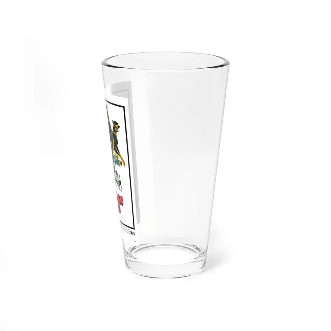 THE DOBERMAN GANG 1972 Movie Poster - Pint Glass 16oz - Go Mug Yourself