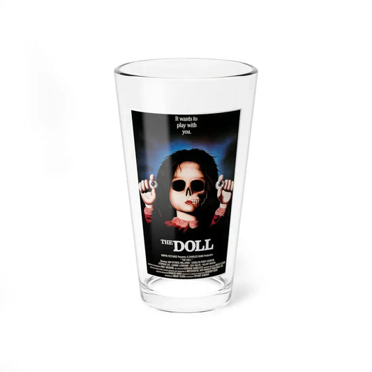 THE DOLL (DOLLS) 1986 Movie Poster - Pint Glass 16oz 16oz - Go Mug Yourself