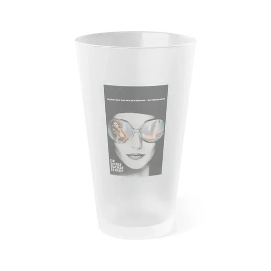 THE DOUBLE EXPOSURE OF HOLLY 1976 Movie Poster - Frosted Pint Glass 16oz 16oz Frosted - Go Mug Yourself