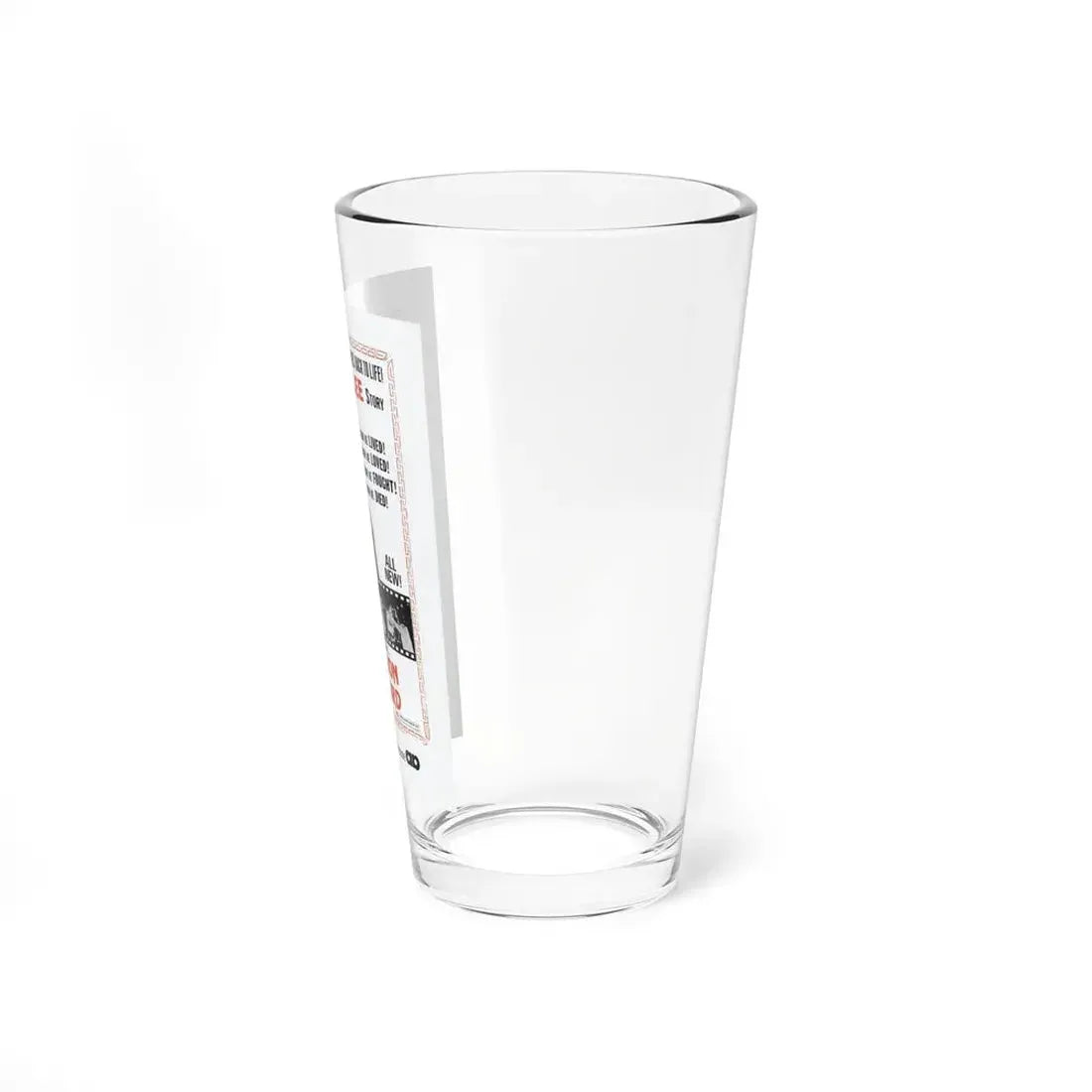 THE DRAGON DIES HARD 1974 Movie Poster - Pint Glass 16oz - Go Mug Yourself