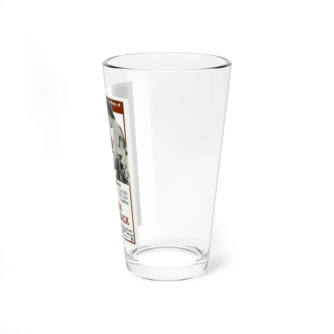 THE DRAGON STRIKES BACK 1975 Movie Poster - Pint Glass 16oz - Go Mug Yourself