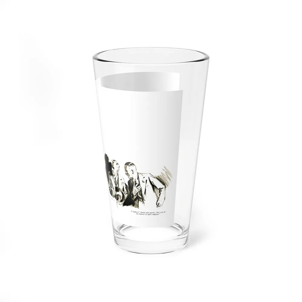 The Egyptian Necklace (1), The Illustrated Detective Magazine, September 1931 (Magazine Illustration) Pint Glass 16oz - Go Mug Yourself