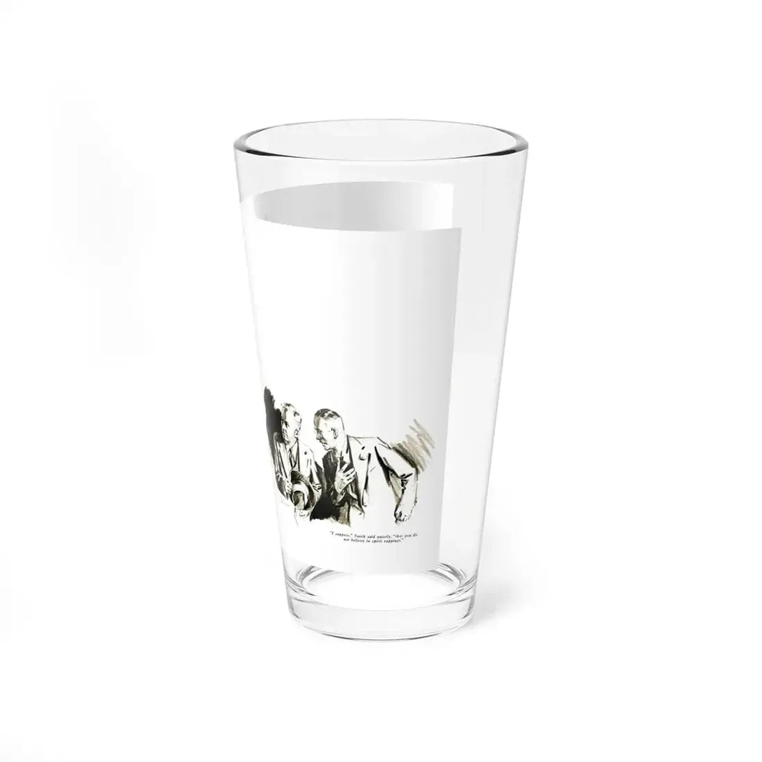 The Egyptian Necklace (1), The Illustrated Detective Magazine, September 1931 (Magazine Illustration) Pint Glass 16oz - Go Mug Yourself