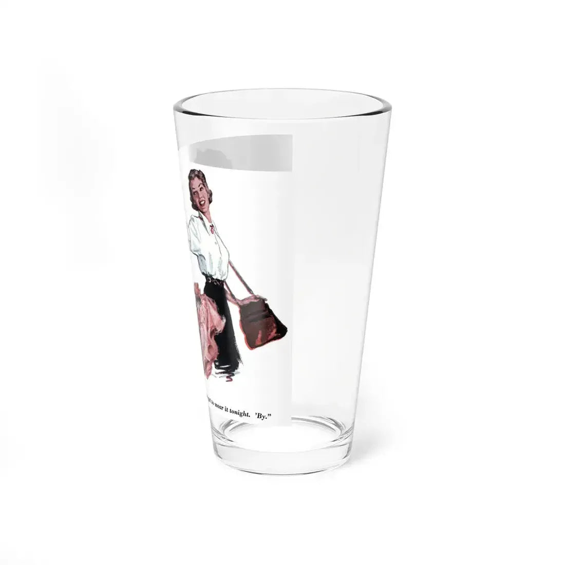 The Elected One, Redbook, August 1949 (Magazine Illustration) Pint Glass 16oz - Go Mug Yourself